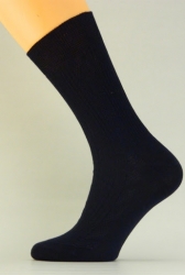 BENET Bavlněné pánské ponožky černé