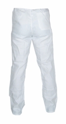 Pracovní kalhoty do pasu na tkaloun ZAS bílé