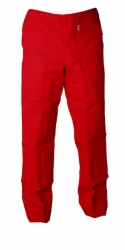 Pracovní kalhoty do pasu na tkaloun ZAS červené