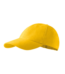 MALFINI 6P čepice nastavitelná žlutá