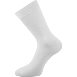 Ponožky pánské slabé BLAŽEJ 100% bavlněné BÍLÉ v.41-42