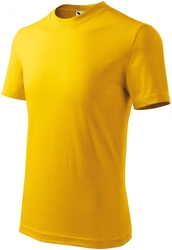 MALFINI tričko Classic dětské bílé, černé, žluté