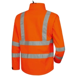 Reflexní softshellová bunda Elysee , oranžová, velikost 3XL
