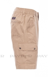 PAYPER kalhoty do pasu krátké RIMINI SUMMER khaki