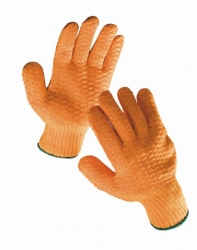 Pletené bezešvé oboustrané rukavice FALCON