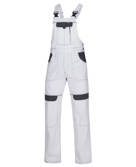 Kalhoty s laclem ARDON®COOL TREND bílo-šedá v.48