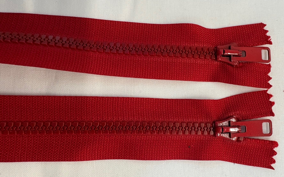 kostěné zipy nedělitelné dvoujezdcové 65cm