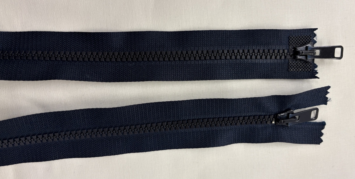 kostěné zipy nedělitelné dvoujezdcové 65cm