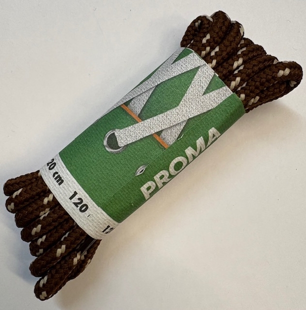 PROMA Sport  kulatá hnědá,bílá