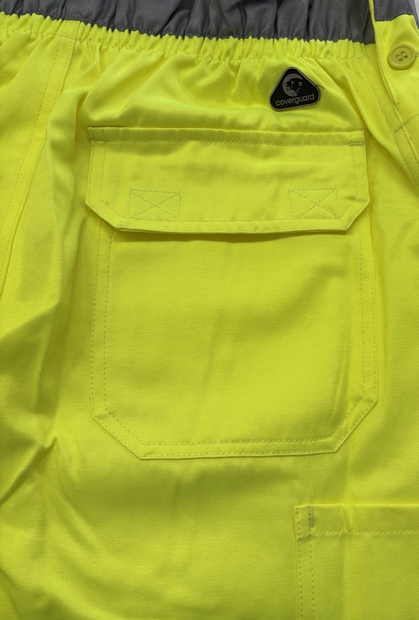 laclové kalhoty HI-VIS žlutá coverquard v.S